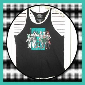 MY HERO ACADEMIA FUNIMATION TANK TOP GRAPHIC T SHIRT JAPANESE ANIME~MENS SIZE M